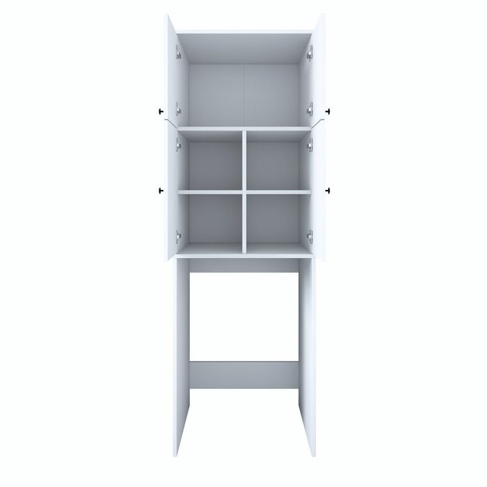 Hanah Home Armario para Lavadora Blanco Hanah Home Armario para Lavadora Blanco